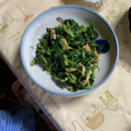クックQT23CK☆'s cooksnap of when they made 大根葉と油揚げの炒め煮.