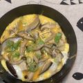 おはなすき's cooksnap of when they made きのことネギのオープンオムレツ.