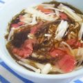 キャシーキャサリン's cooksnap of when they made 温か えのき＆もずく.