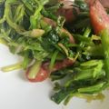 67luna's cooksnap of when they made ほうれん草とウインナーのバター醤油ソテー.
