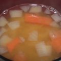 ヨシヨッシー's cooksnap of when they made かぼちゃの味噌汁.
