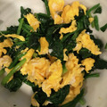 かずくん☆'s cooksnap of when they made 簡単 時短　弁当　リピ確定　法蓮草卵炒め.