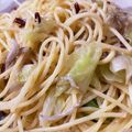 kumamother's cooksnap of when they made キャベツとしらすのアンチョビペペロン♪.