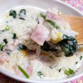 ひろ☆1008's cooksnap of when they made ランチに✿ベーコンのリゾット、20分.