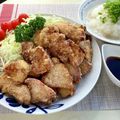 FGO☆'s cooksnap of when they made 柔らか鶏むね肉唐揚げ大根おろしぽん酢がけ.