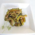 kikko♪'s cooksnap of when they made ゴーヤ佃煮～フライパンとんかつ”暁”風.