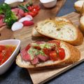 BisCco9's cooksnap of when they made パンコントマテ/スペイン風トマトバゲット.