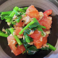 いたちゃん55's cooksnap of when they made 簡単☆ほうれん草とトマトのツナ缶和え！.