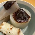 ぶりクン's cooksnap of when they made レンジ１分！ふろふき大根に。甘味噌だれ.