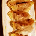 moyusu873's cooksnap of when they made リメイク！残り餃子の甘辛煮.