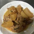L9OUN0☆'s cooksnap of when they made 簡単！サバ缶で♪めちゃうま！さば味噌大根.