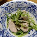 北京パンダ's cooksnap of when they made 簡単♪鶏むね肉と豆苗のにんにく炒め.