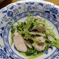 北京パンダ's cooksnap of when they made 簡単♪鶏むね肉と豆苗のにんにく炒め.