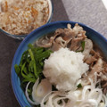 ありっちぃ's cooksnap of when they made 【卯月製麺】豚肉とにらのみぞれ蕎麦.