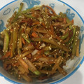 ますとー's cooksnap of when they made ＊大根の皮と葉っぱのきんぴら＊.