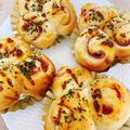 えみちょりん♪'s cooksnap of when they made くるくる✿ハムロールパン✿.
