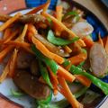 ＯＳＯＮＯ's cooksnap of when they made ウインナーと彩り野菜のソーススゴだれ炒め.