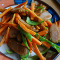 ＯＳＯＮＯ's cooksnap of when they made ウインナーと彩り野菜のソーススゴだれ炒め.