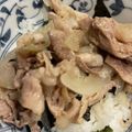Nicorin♡'s cooksnap of when they made 豚塩カルビ丼.
