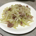 冷蔵庫レスキュー隊's cooksnap of when they made 簡単☆豚肉と大根の塩炒め.