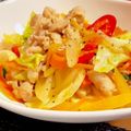 t0mt0mt0m's cooksnap of when they made ポン酢でいただく♪定食屋さんの野菜炒め.