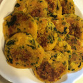 料理ニガテ系女子☆'s cooksnap of when they made 離乳食後期〜かぼちゃとおからのお焼き.
