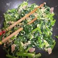 ギョウザ好き's cooksnap of when they made 簡単ほうれん草食べ合せで鉄分バッチリ.