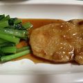 くっくあんず's cooksnap of when they made かじきのにんにく照り焼き.