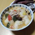 よちりん's cooksnap of when they made お鍋の野菜が残ったら、味噌煮込みうどん.
