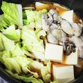 クックM96XDX☆'s cooksnap of when they made 簡単☆一人鍋　～味噌カキ鍋編～.