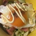 ベティ３'s cooksnap of when they made ベーコンエッグ丼♡.