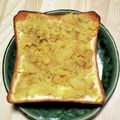 カプチーナ！'s cooksnap of when they made さつまいもdeスイートポテト☆トースト！.