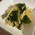 MapiSapi's cooksnap of when they made 切り干し大根とわかめのサラダ.