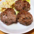 なっさん姫's cooksnap of when they made しっとり美味しい♪大葉のハンバーグ.