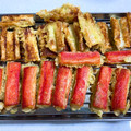 虹空ゆちゃ's cooksnap of when they made ちくわとカニカマの磯辺揚げ.