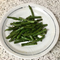 pali's cooksnap of when they made 簡単♬インゲンの焼肉タレマヨ炒め.