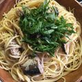 L9OUN0☆'s cooksnap of when they made サバの水煮缶の和風レモンパスタ.