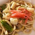 カンちん's cooksnap of when they made ✳海鮮シーフード焼きうどん♥.