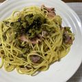 emixxx's cooksnap of when they made 高菜の和風パスタ.