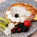 クックHG9V8Y☆'s cooksnap of when they made 簡単ヨーグルトのパンケーキ.