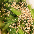 ふぁんころ's cooksnap of when they made 春菊の茎のからし胡麻和え.