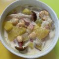 HomaRuu's cooksnap of when they made さつまいもと大豆のミルクスープ♪.