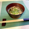 FGO☆'s cooksnap of when they made えのきだけ・わかめ・あげのみそ汁.