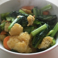 さおりん@料理特訓中's cooksnap of when they made 常備菜に！小松菜としらす、油揚げの炒め物.