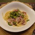 melmarilyn's cooksnap of when they made ゴーヤのパスタ☆柚子胡椒風味.
