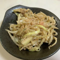 papikun's cooksnap of when they made 大根の皮の明太子きんぴら.