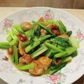クリちゃん0309's cooksnap of when they made 小松菜と鶏もも肉のシャンタン炒め.