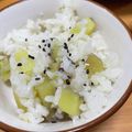 taikureare's cooksnap of when they made 覚えやすい★ほっこり♡さつまいもご飯.