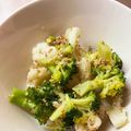 Marmo's cooksnap of when they made カリフラワーとブロッコリーのナムル風.