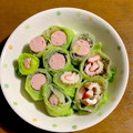 naoseimidu's cooksnap of when they made 丸ごと！簡単！新食感！レタスのおひたし☆.